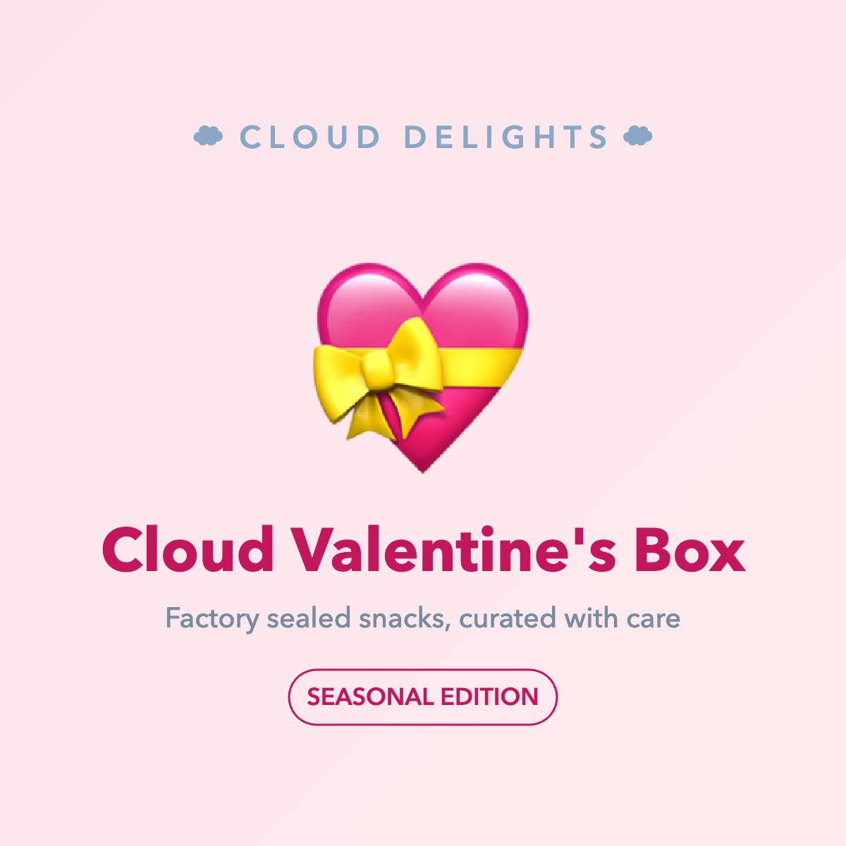 Cloud Valentine's Box