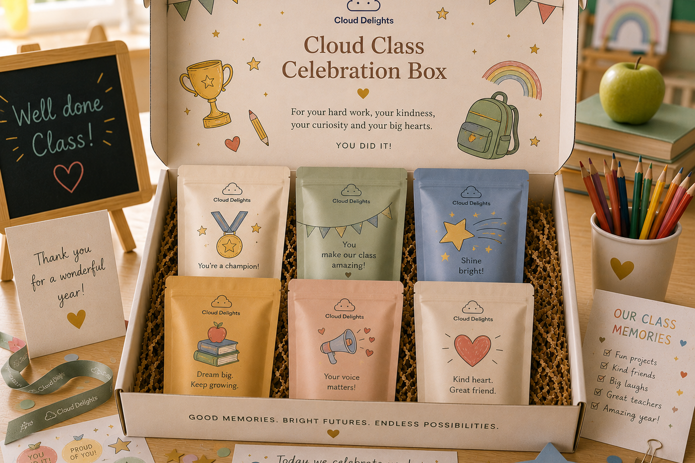 Cloud Class Celebration Box