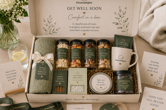 Cloud Get Well Soon Box