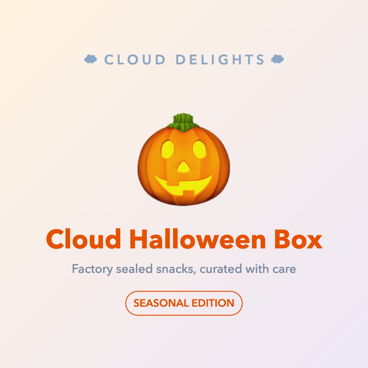 Cloud Halloween Box