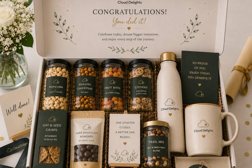 Cloud Congratulations Box