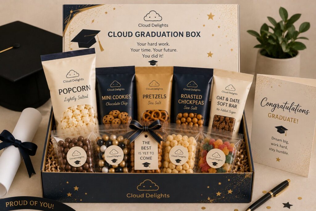 Cloud Graduation Box